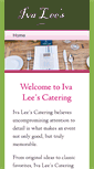 Mobile Screenshot of ivaleescatering.com